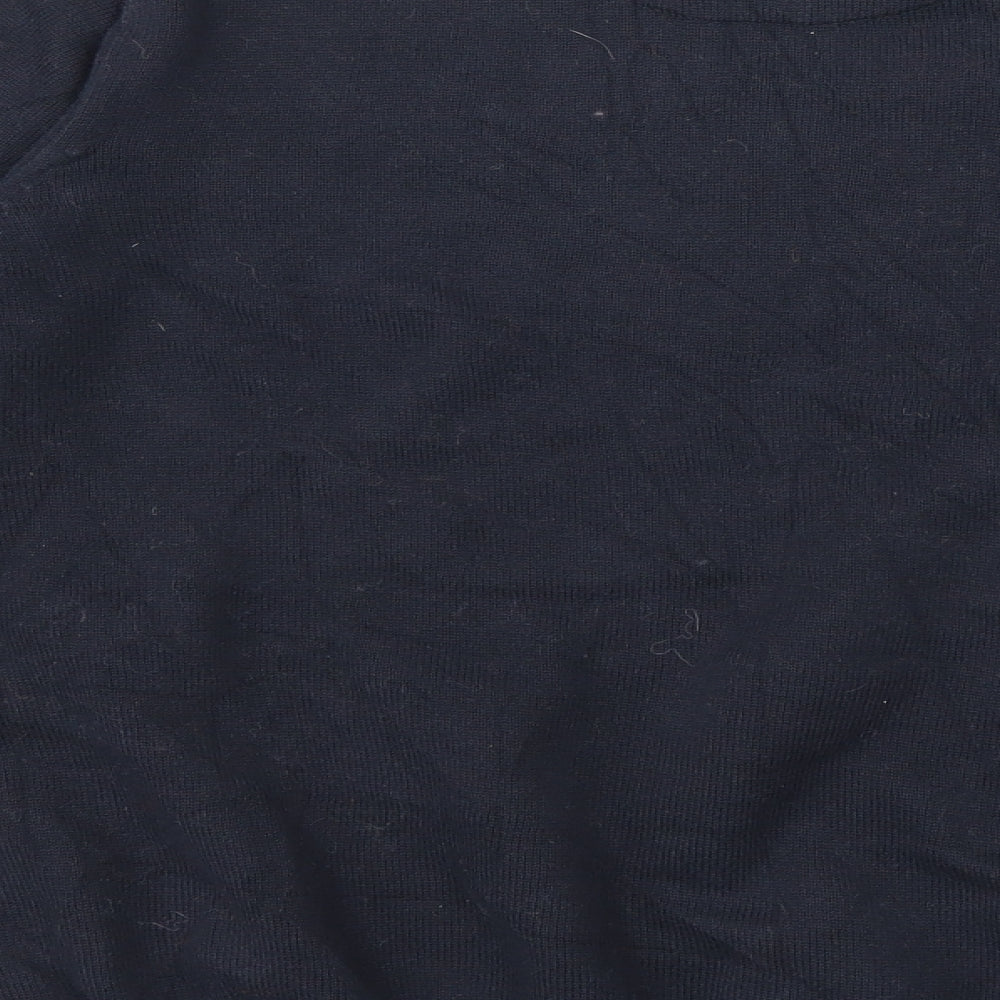 Marks and Spencer Mens Blue Knit Pullover Jumper Size L