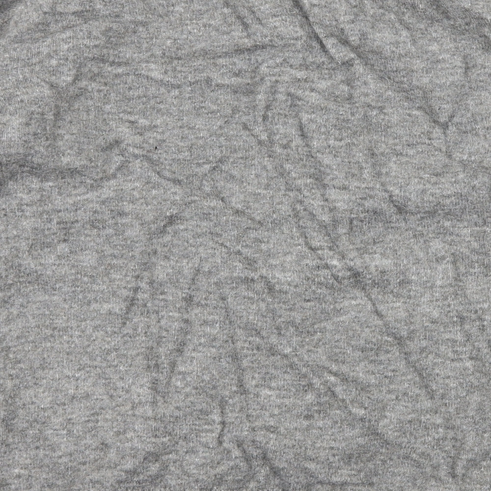HM& Womens Grey Knit Cardigan Jumper Size S