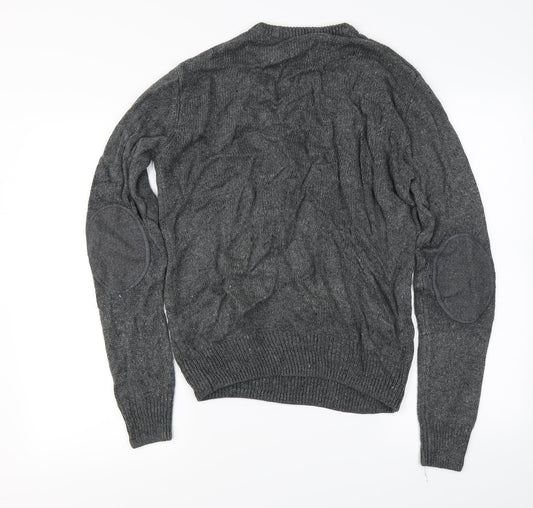 Cedar Wood State Mens Grey Pullover Jumper Size S
