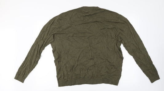 ASOS  Mens Green   Pullover Jumper Size 2XL