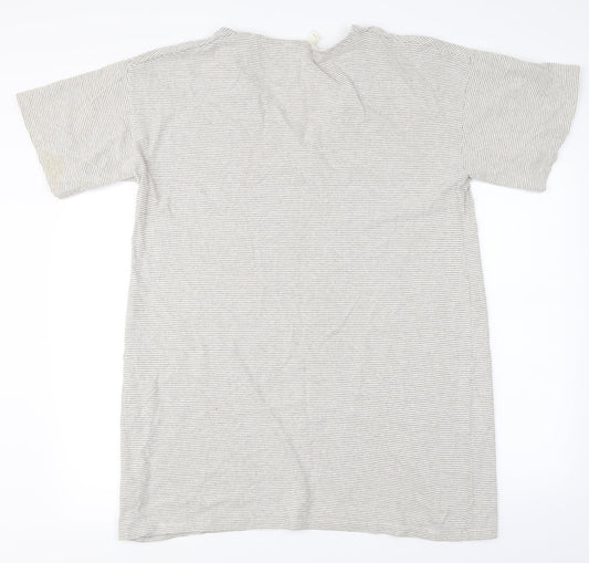 Womens UK Size L H&M Ivory Basic T-Shirt