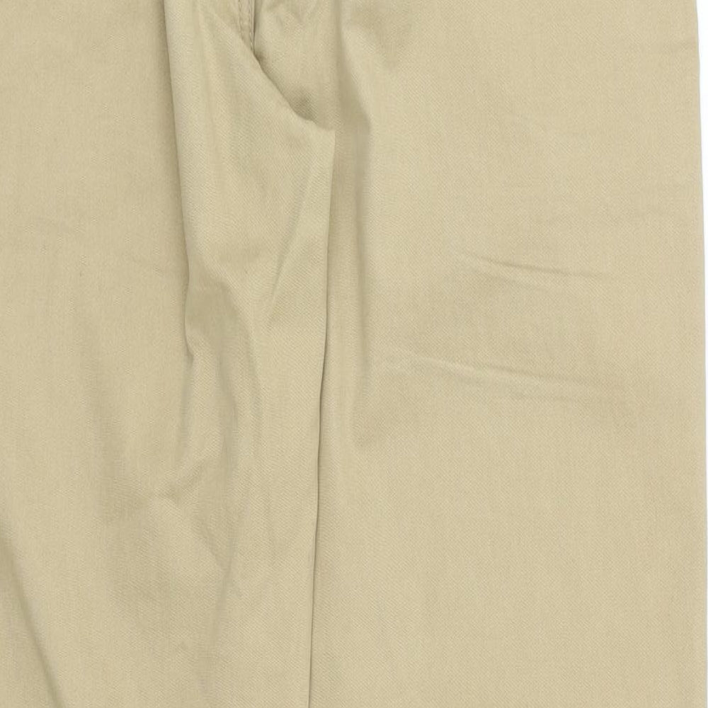 Howick Mens Beige Chino Trousers Size 34 in L28 in