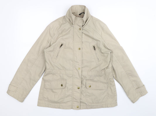 Womens UK Size 12 BM Beige Jacket
