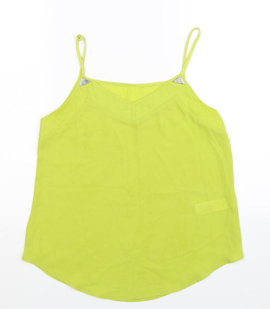 Cameo Rose Womens Green Basic Tank Size 10