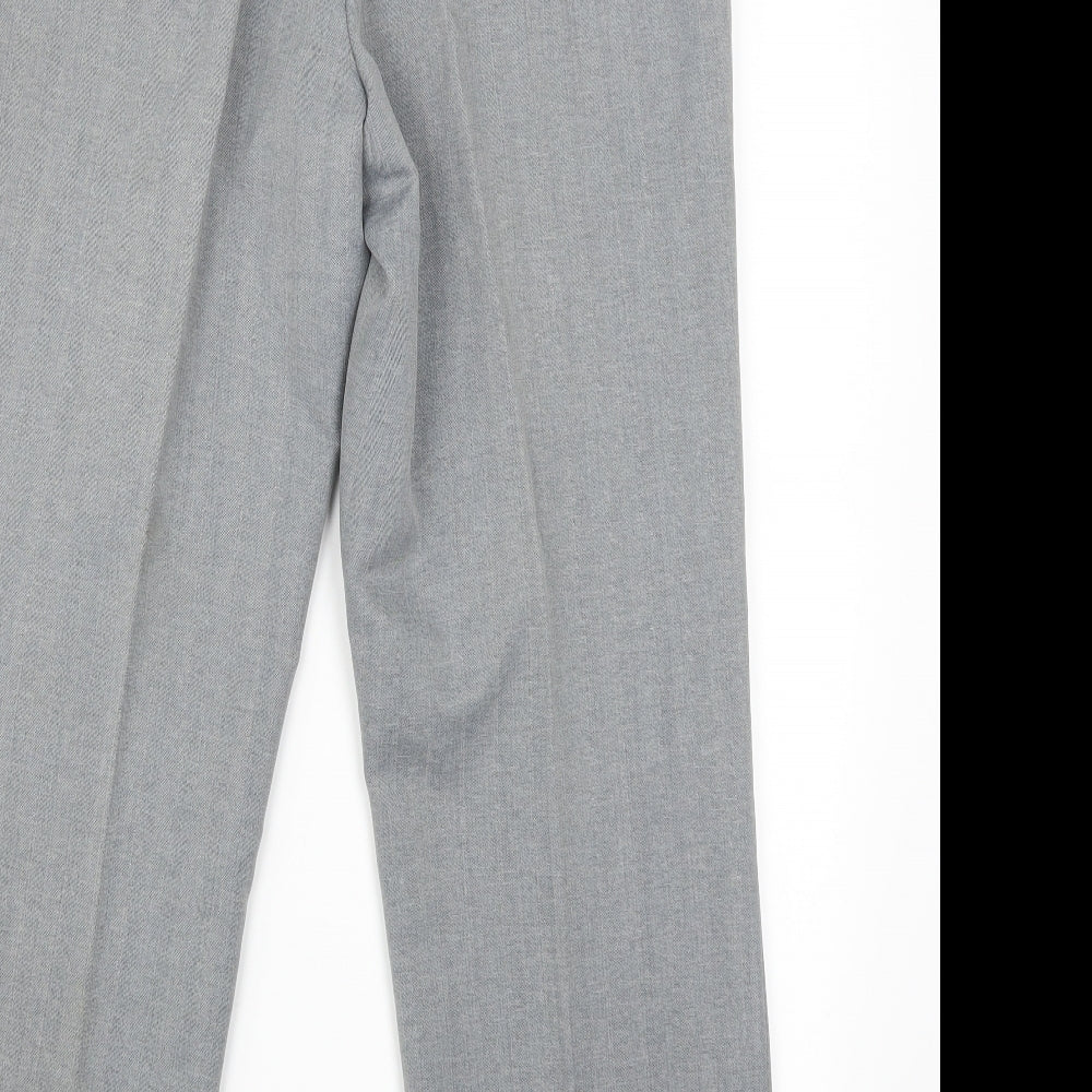 Womens UK Size 12 BHS Regular Fit Sweatpants Grey Trousers