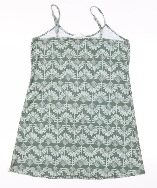 Primark Womens Green Floral Mini Size M