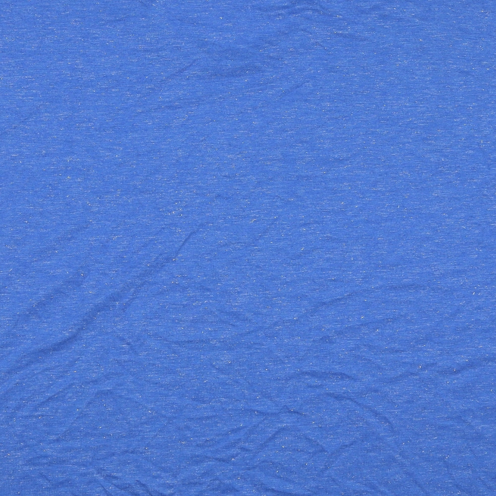 Womens UK Size 24 Preworn Blue Basic T-Shirt