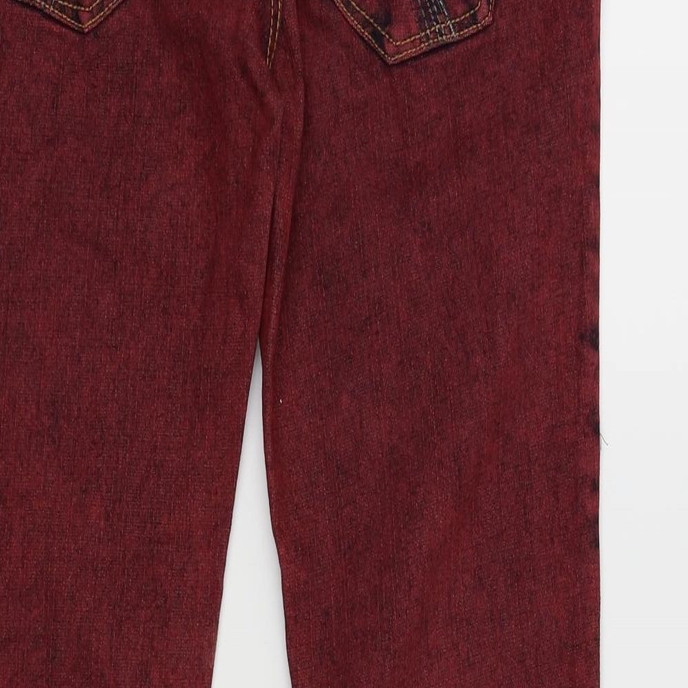 725 Originals Womens Red Cropped Jeans Size 34 in L25 in