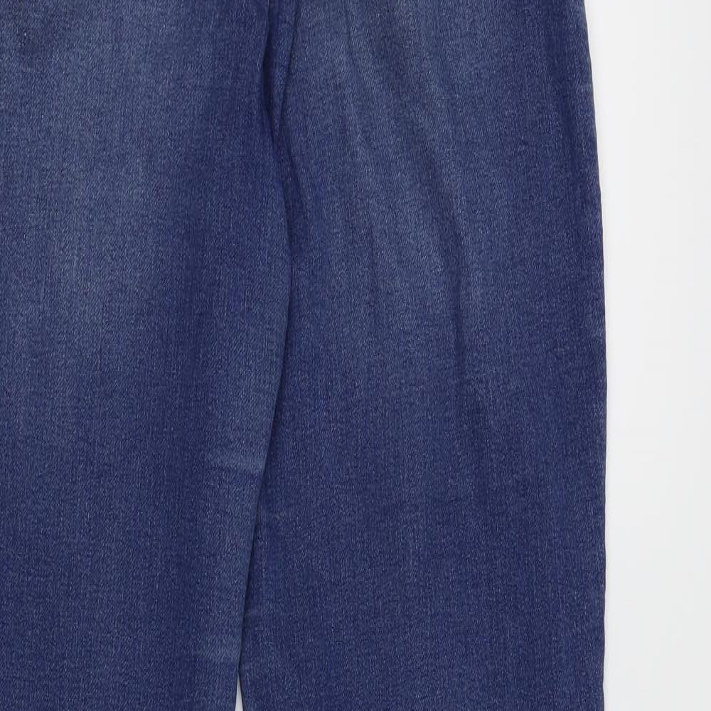 /Denim Womens Blue Skinny Jeans Size 10 L32 in