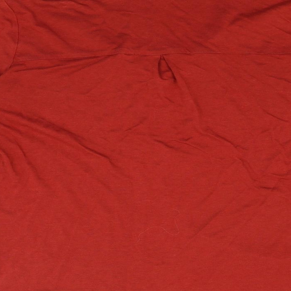 Womens UK Size 14 NEXT Red Basic Blouse