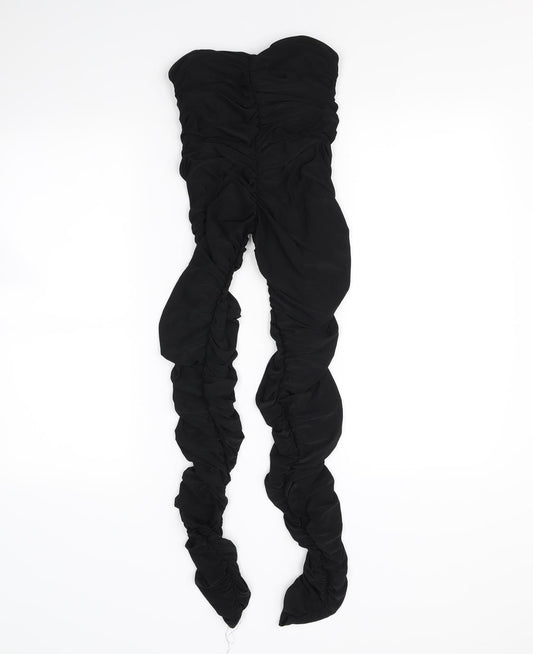 Missguided Womens Black Jegging Trousers Size 10 L29 in