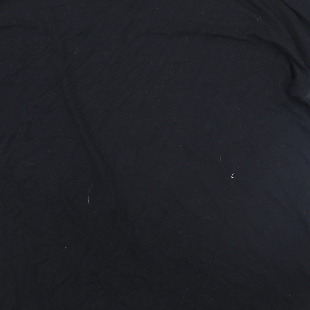 Womens UK Size 16 Select Black Basic T-Shirt