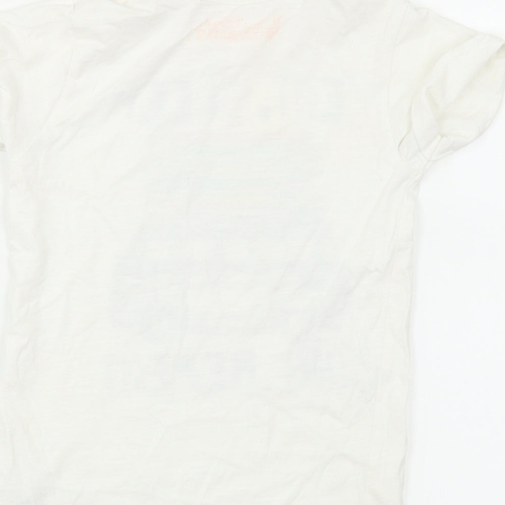 Next Boys White Basic T-Shirt Size 5 Years
