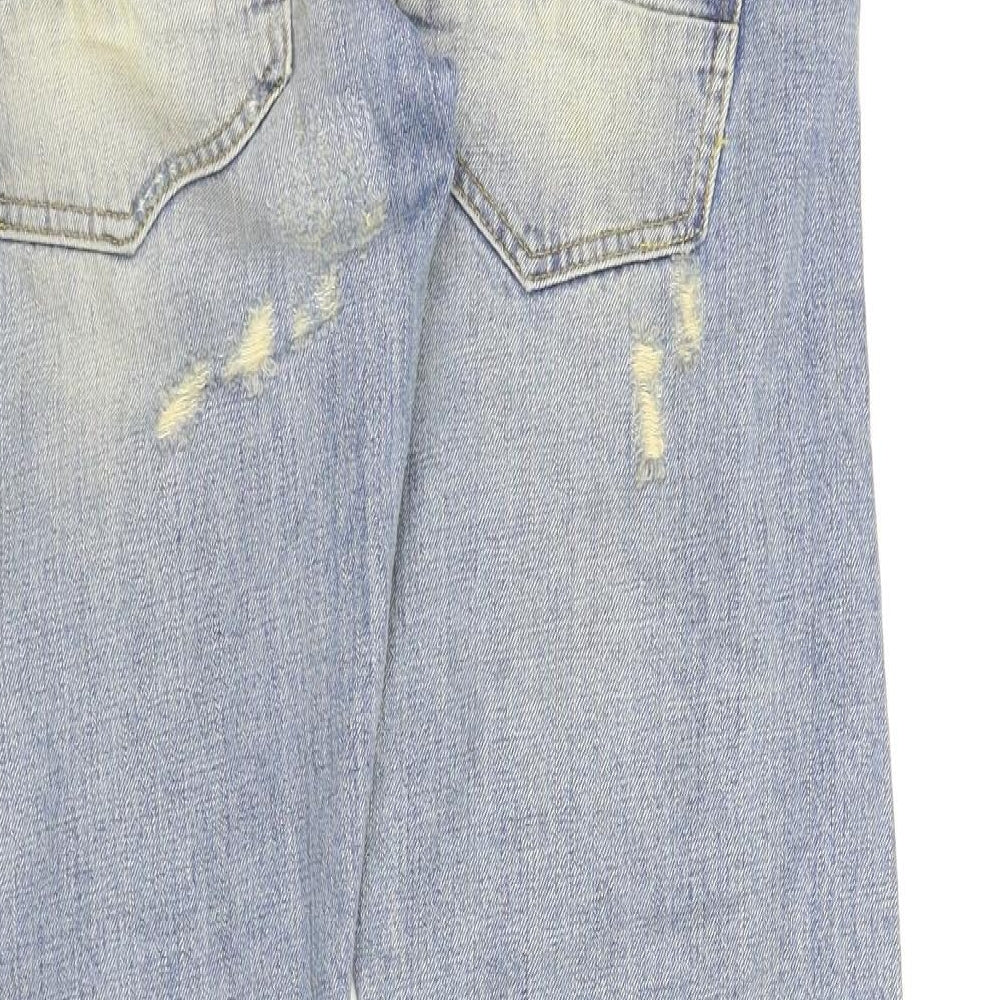Mens UK Size 32 in River Island Regular Fit Straight Blue Jeans