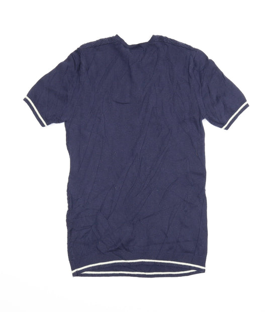ASOS Womens Blue Jumper Dress Size XS - Ringer