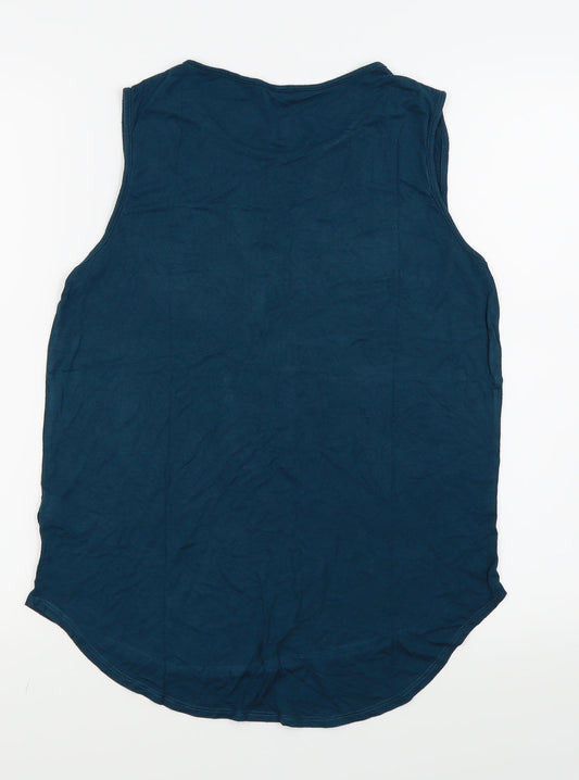 Womens UK Size 12 New Look Blue Camisole Tank