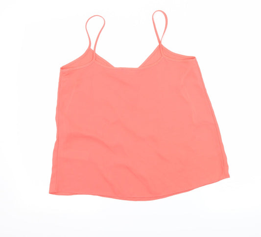 Womens UK Size 10 NEXT Orange Camisole Tank