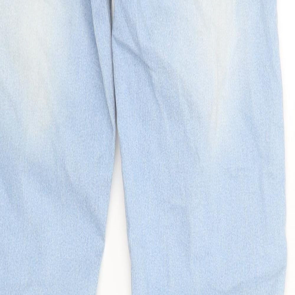 Twentyfiveseven Womens Blue Denim Skinny Jeans Size 6 L27 in