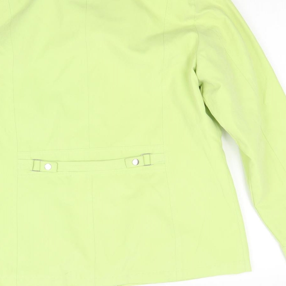 Womens UK Size 12 Preworn Green Jacket