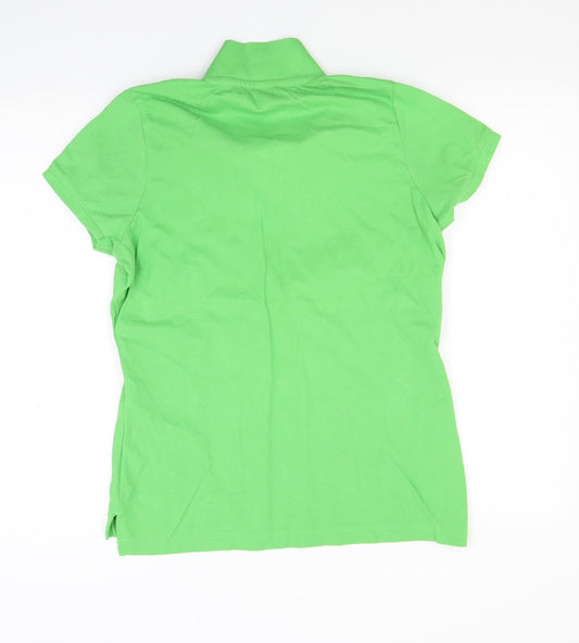 A south & fox Mens Green Polo Size M
