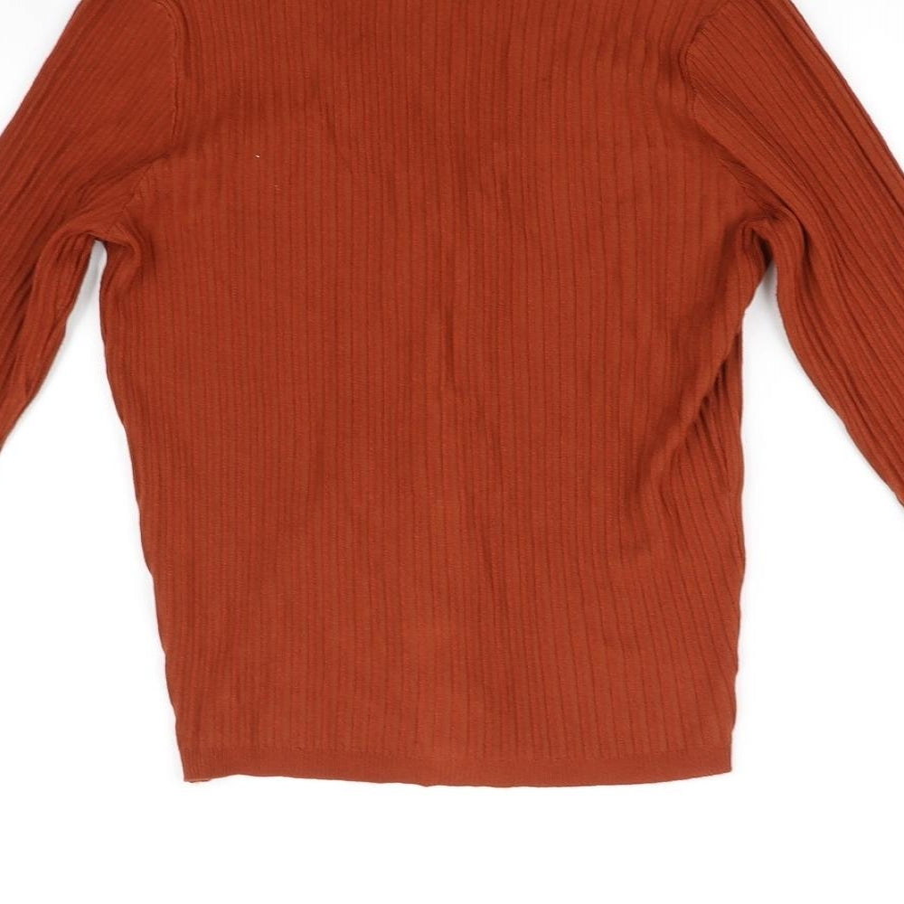 Primark Womens Orange Basic T-Shirt Size XS - xxs