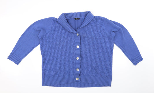 Womens UK Size XL BM Blue Jacket