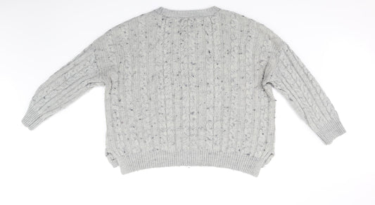 Atmosphere Womens Grey Pullover Jumper Size L