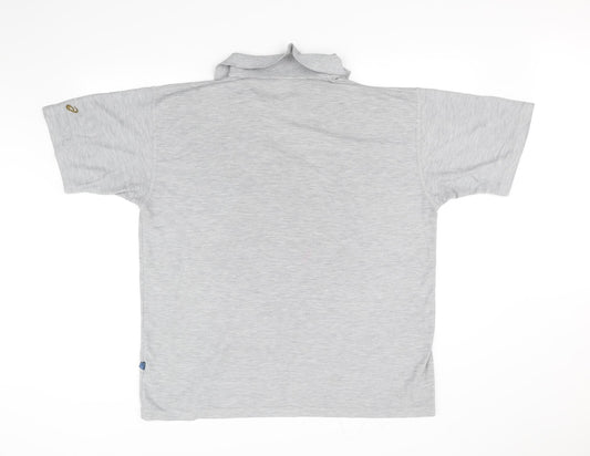 Oasis Mens Grey Polo Size L