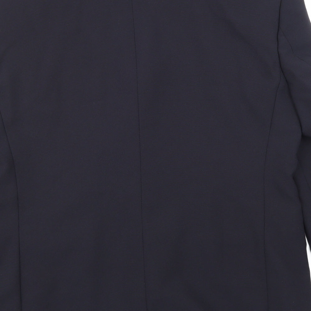 Mens UK Size 40 BHS Regular Blue Suit Jacket