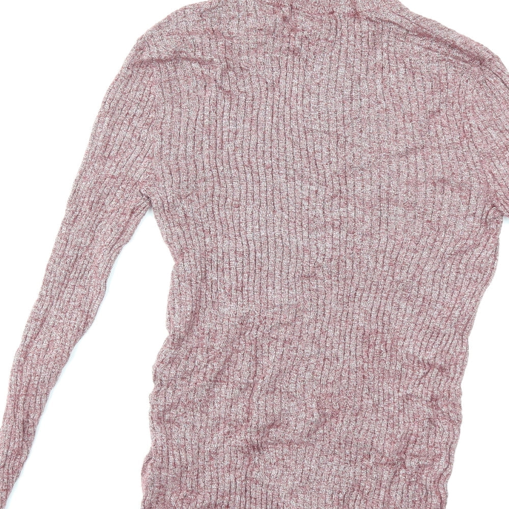 Topman Mens Red Knit Pullover Jumper Size M