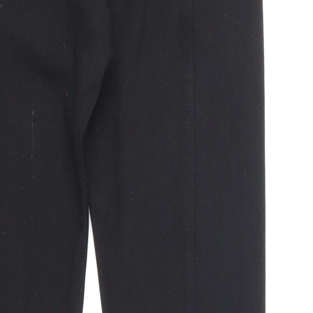 Womens UK Size 25 in Zara Regular Fit Snow Pants Black Trousers