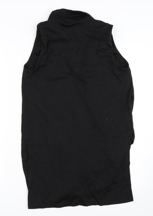 New Look Womens Black Jacket Waistcoat Size 6