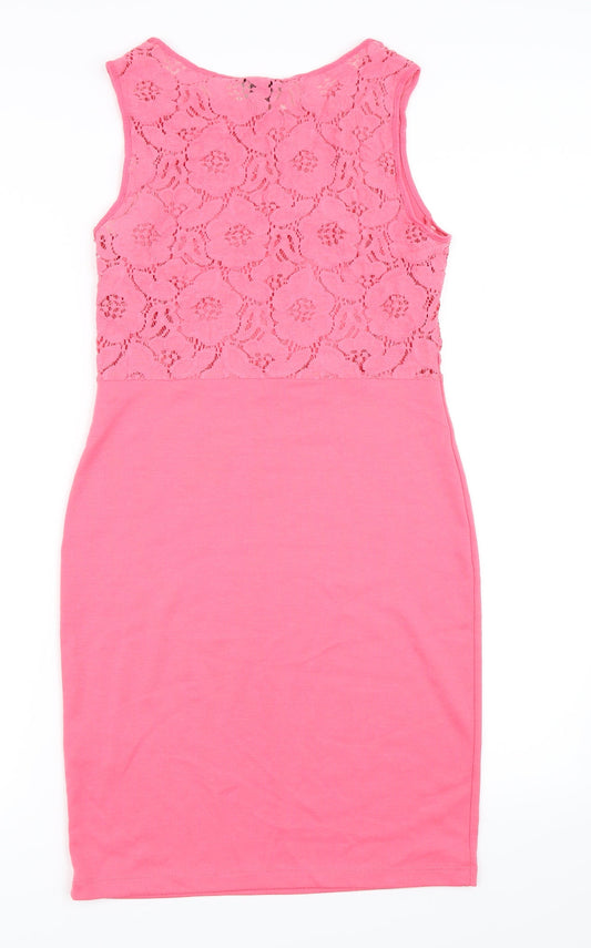 H&M Womens Pink Bodycon Size S