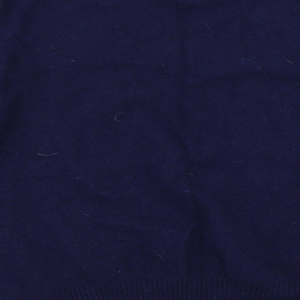 Easy Mens Blue Pullover Jumper Size 2XL