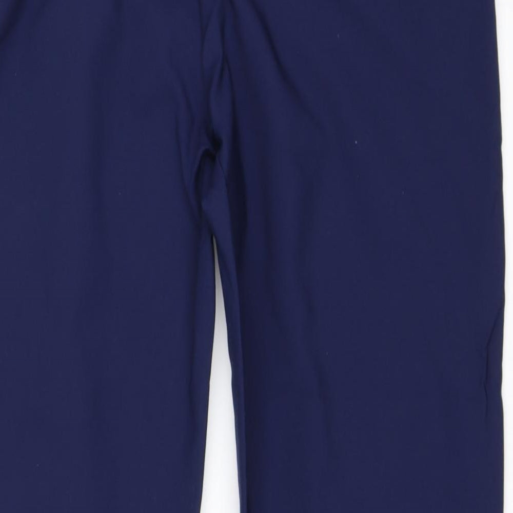 New Look Womens Blue Trousers Size 14 L27 in