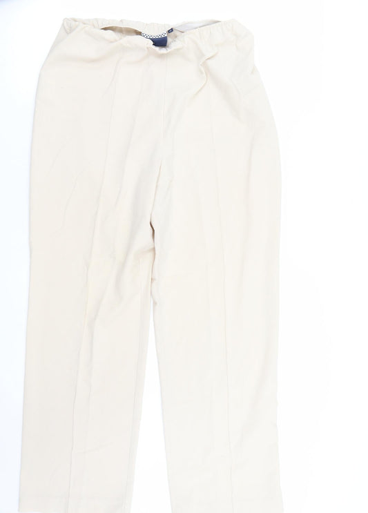 Womens UK Size 12 isle Regular Fit Beige Trousers