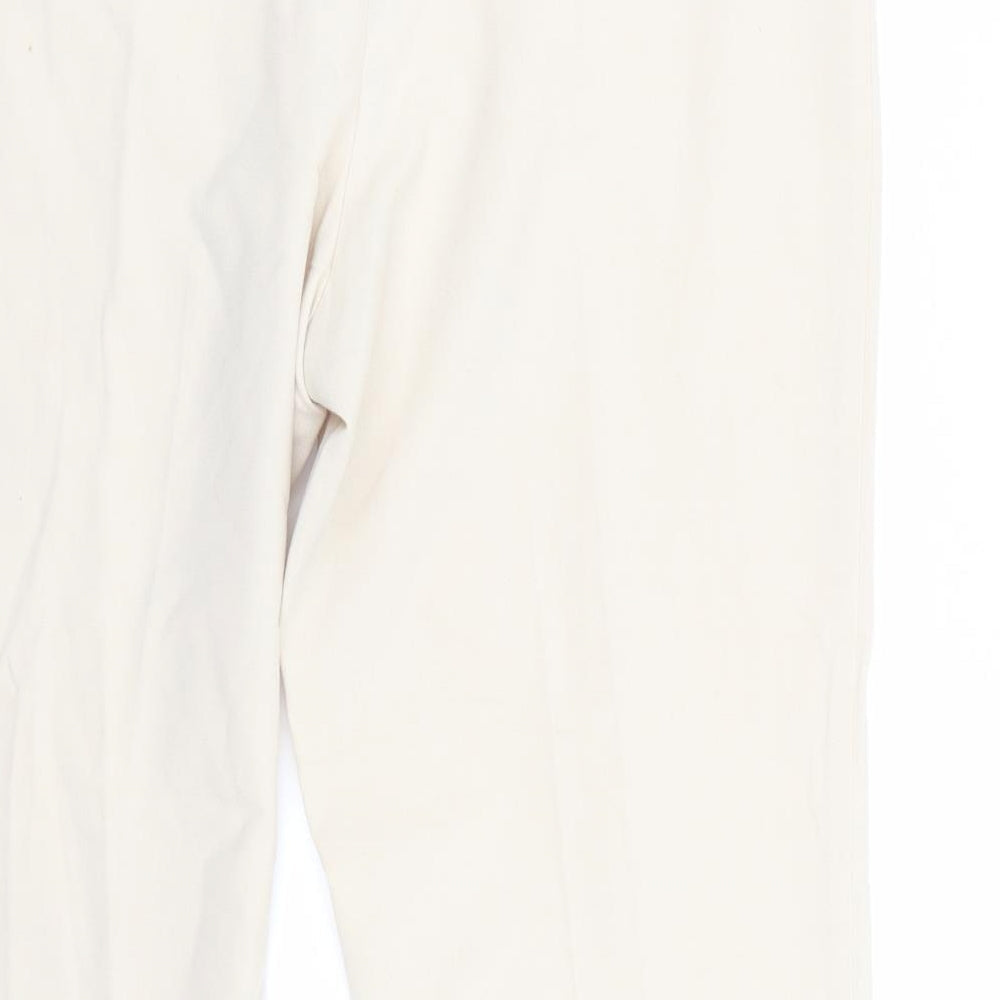 Womens UK Size 12 isle Regular Fit Beige Trousers