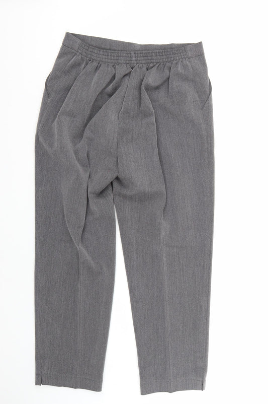 Womens UK Size 14 Emma Regular Fit Grey Trousers