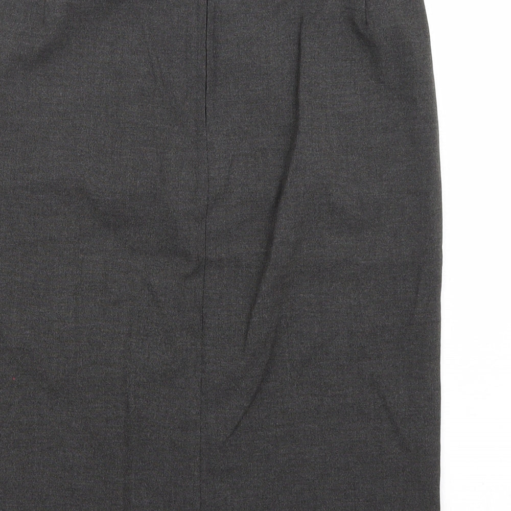 Miss Selfridge Womens Grey A-Line Skirt Size 10