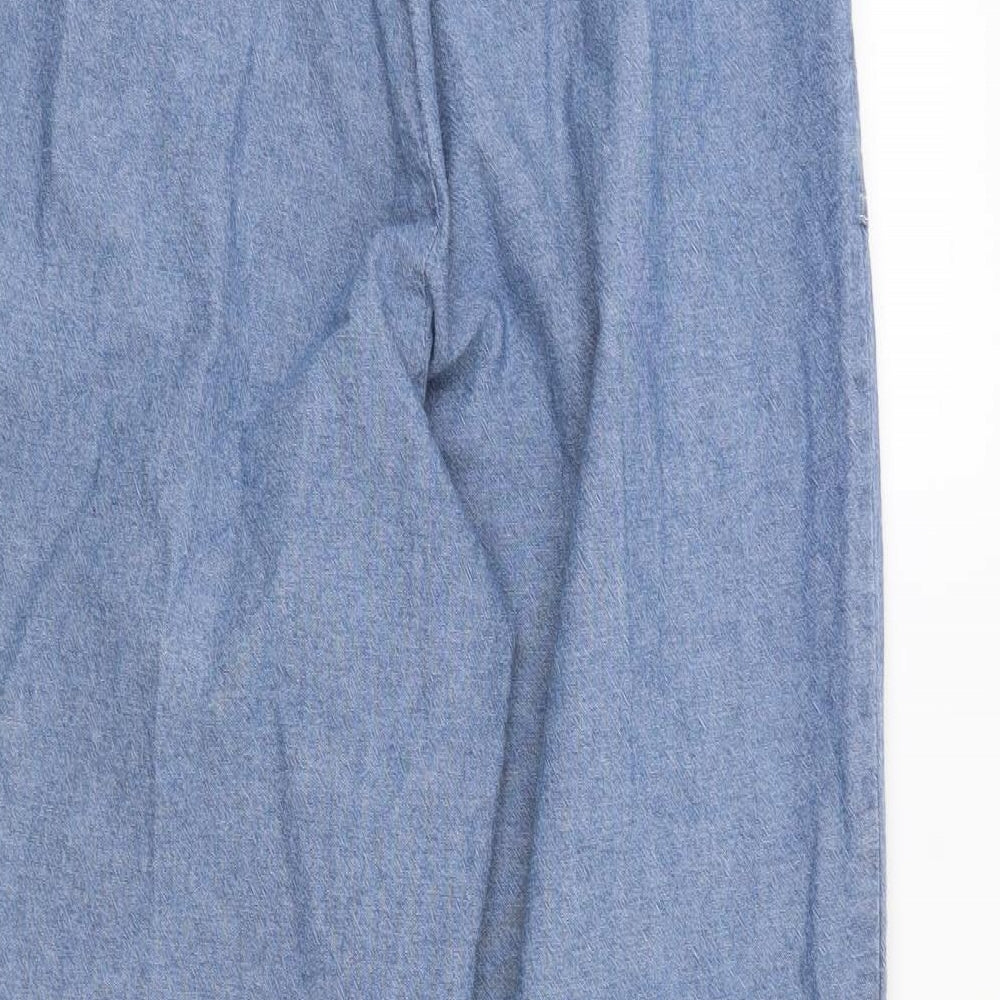 Damart Womens Blue Straight Jeans L28 in