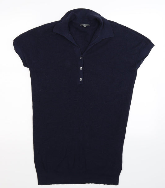Gap Womens Blue T-Shirt Dress Size S