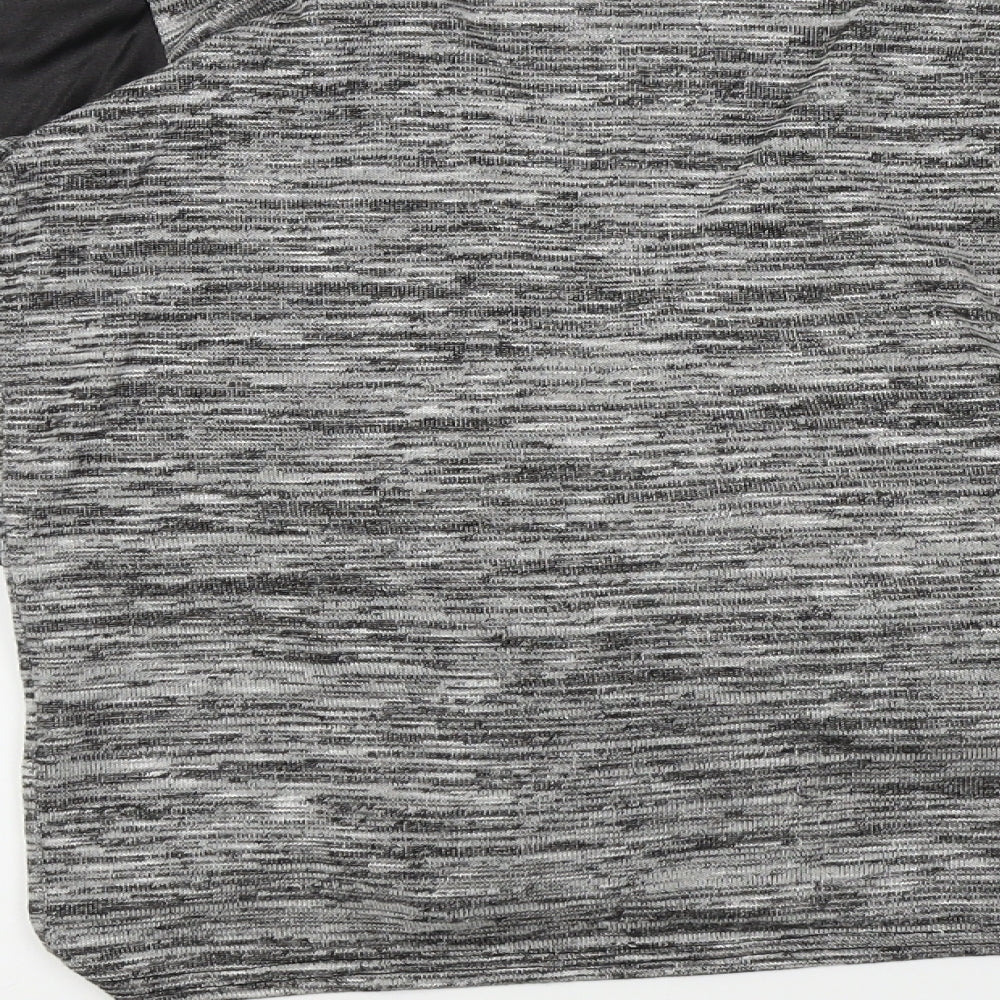 Boohoo Womens Grey Cardigan Jumper Size 10 - Open front