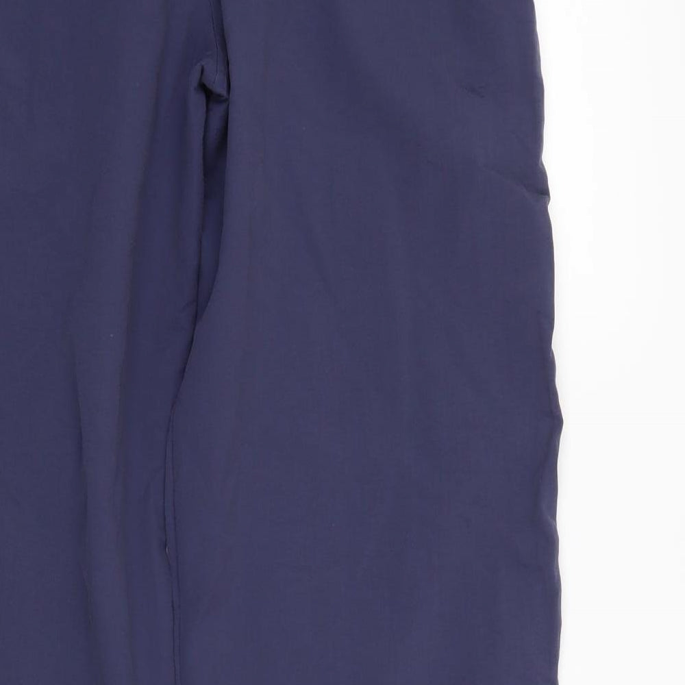 Womens UK Size 12 Look Regular Fit Sweatpants Blue Trousers