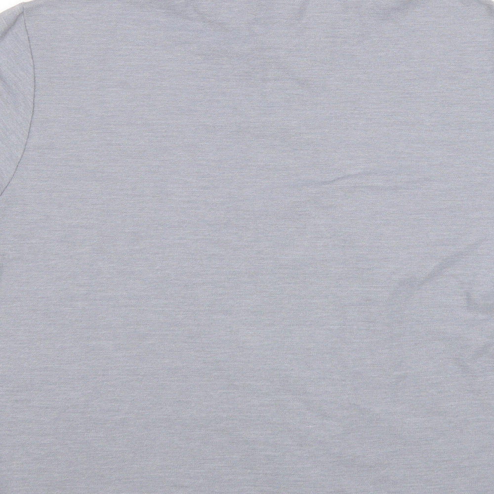 Mens UK Size M Burton Grey Button-Up Short Sleeve Casual Shirt