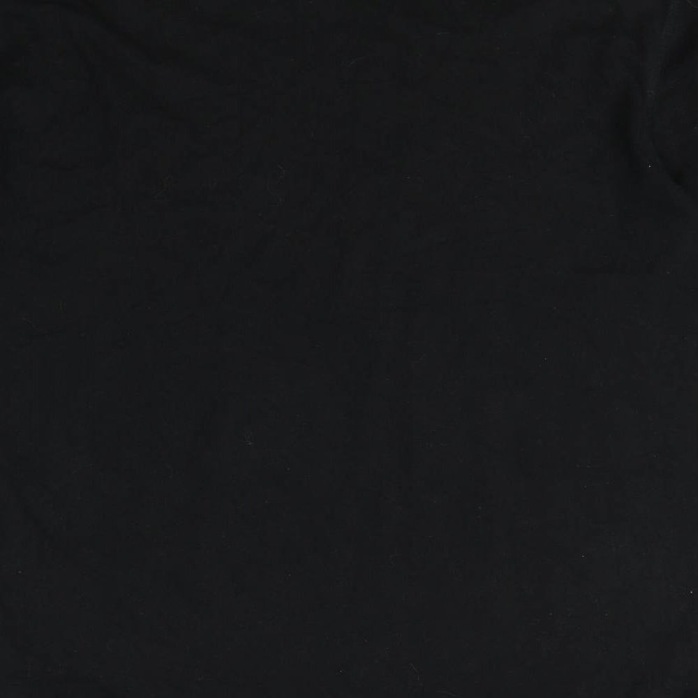 Rigour Mens Black T-Shirt Size L