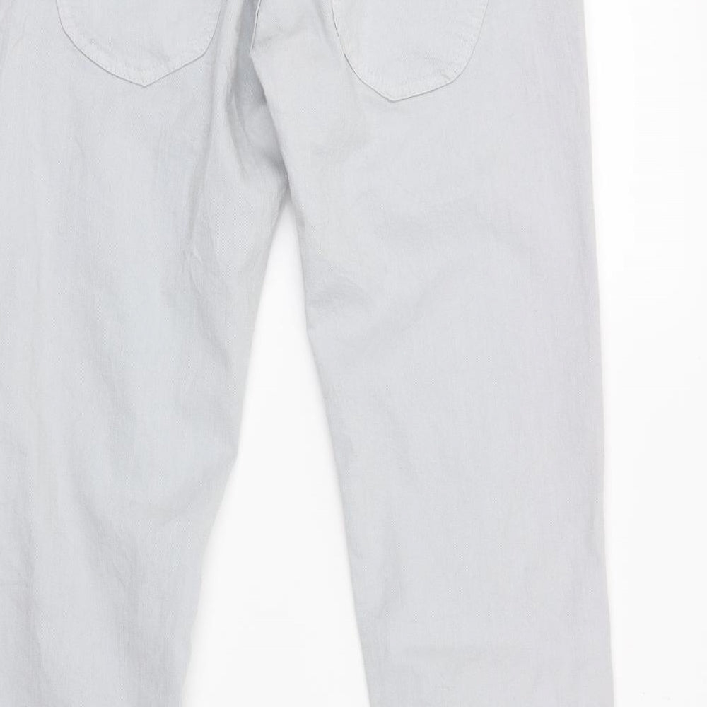 Womens UK Size 8 Stradivarius Regular Fit Skinny Grey Jeans