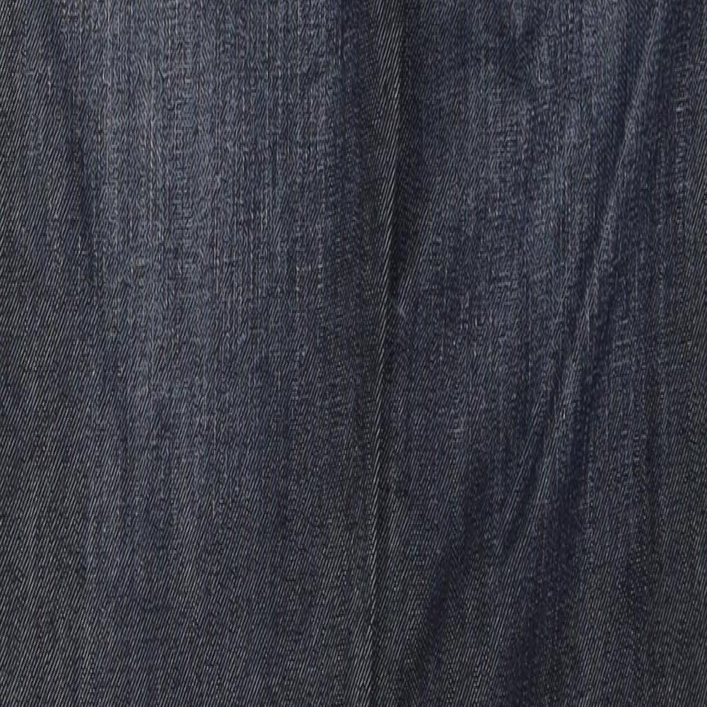 Sciapai Womens Blue Denim Straight Jeans Size S L31 in