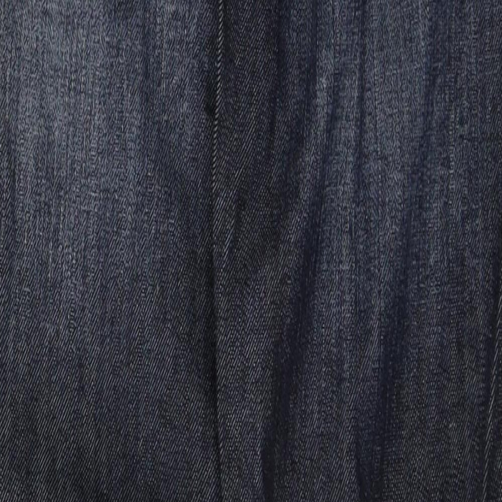 Sciapai Womens Blue Denim Straight Jeans Size S L31 in