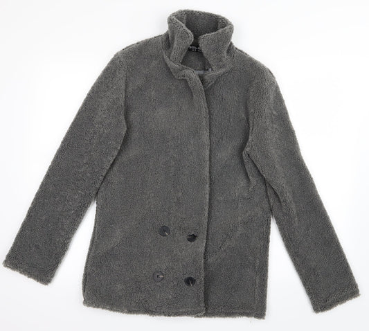 Womens UK Size 6 Select Grey Overcoat