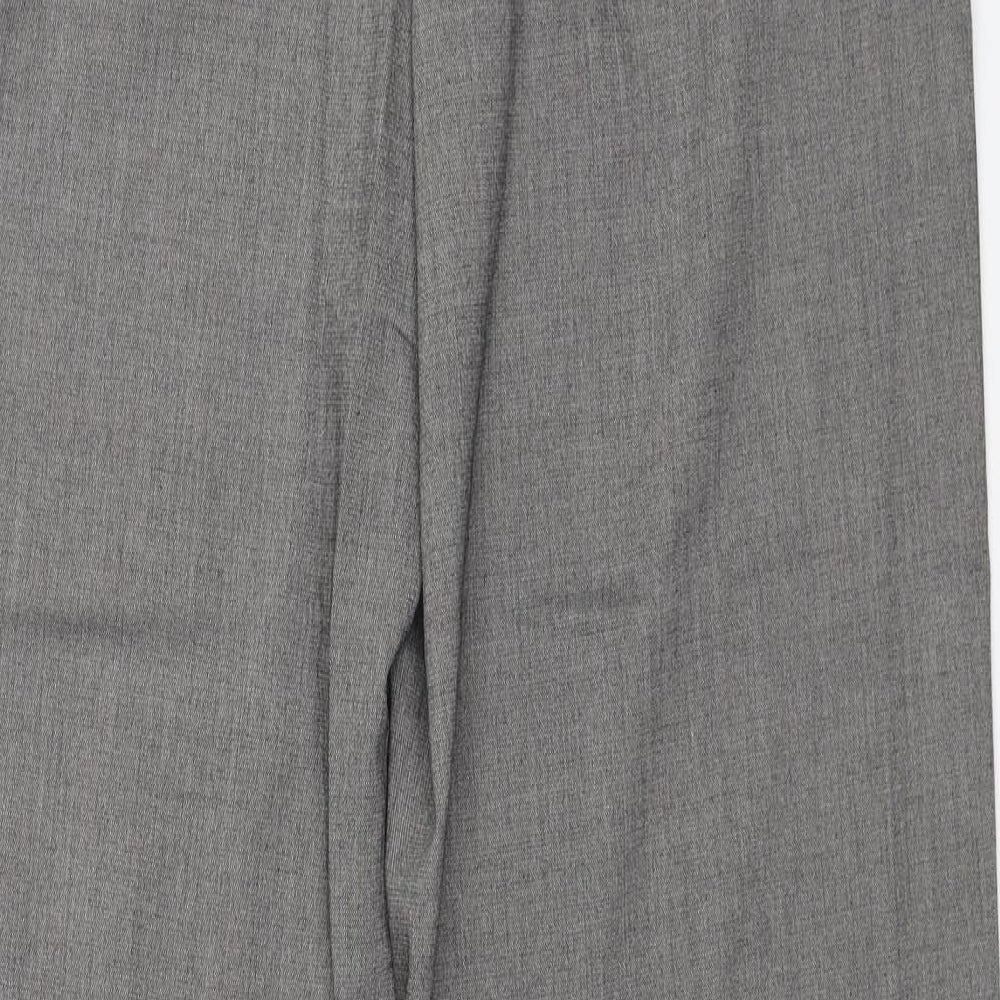 NEXT Mens Grey Dress Pants Trousers Size 16 L29 in